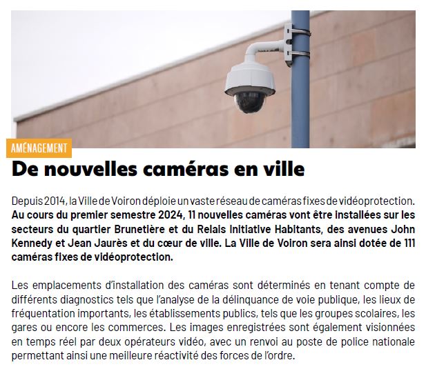 Voitures brûlées à Voiron : souriez, vous êtes protégés… vraiment&nbsp;?